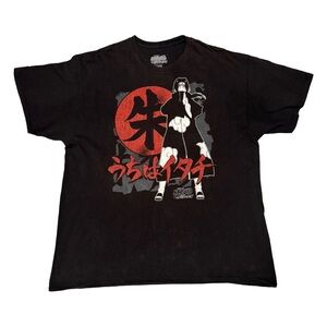 Vintage Naruto Itachi Y2K Graphic Tee 2XL